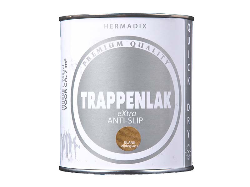 Hermadix Trappenlak Extra Antislip Blank 0,75L
