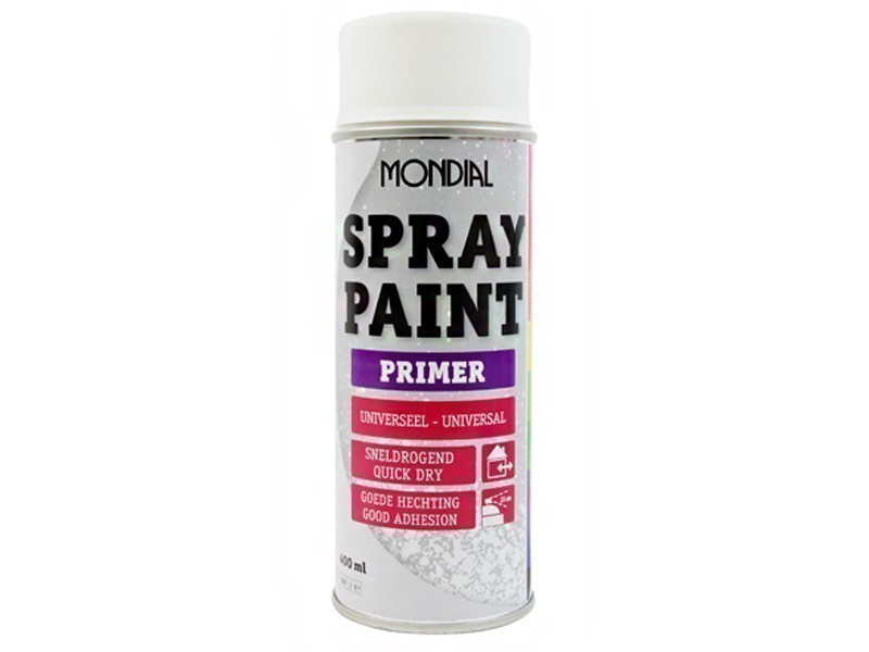 Mondial Spraypaint 400 ml. primer wit
