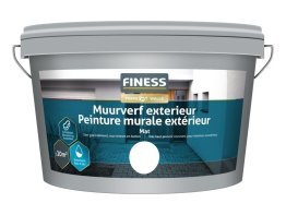 Finess Muurverf Mat Exterieur 2,5L. Wit