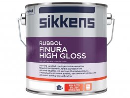 Sikkens Rubbol Finura High Gloss 2,5L Wit.