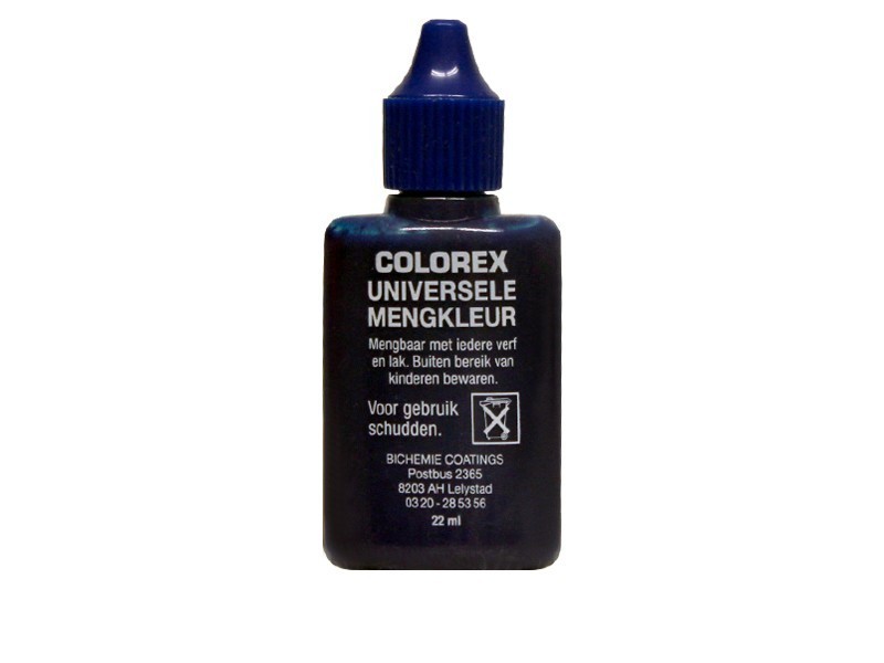 Colorex un. mengkleur blauw 25ml