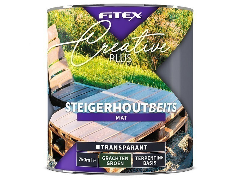 Fitex Creative Plus Steigerhoutbeits 0,75L Grachtengroen