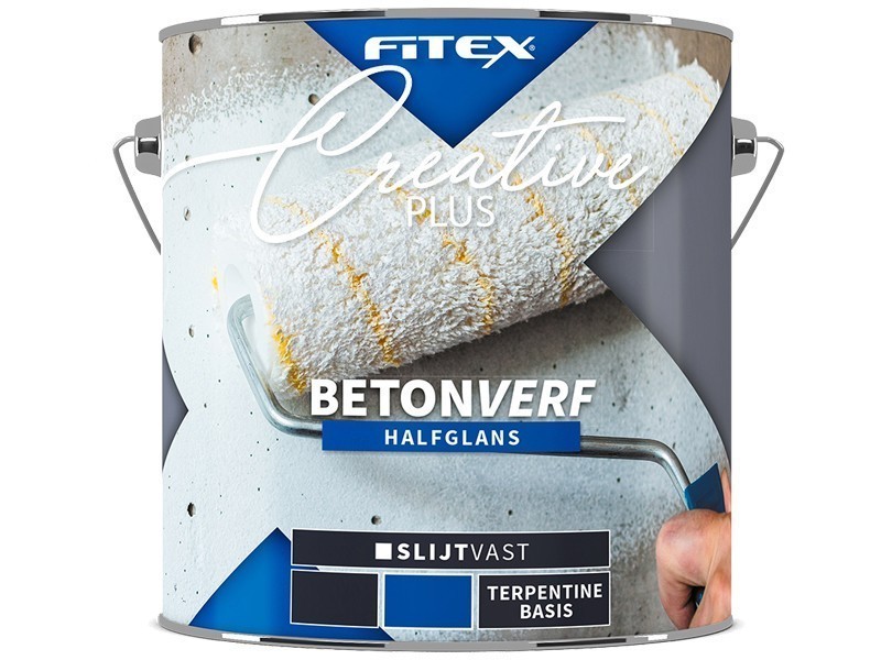 Fitex Creative Plus Betonverf 2,5L Kleurkeuze