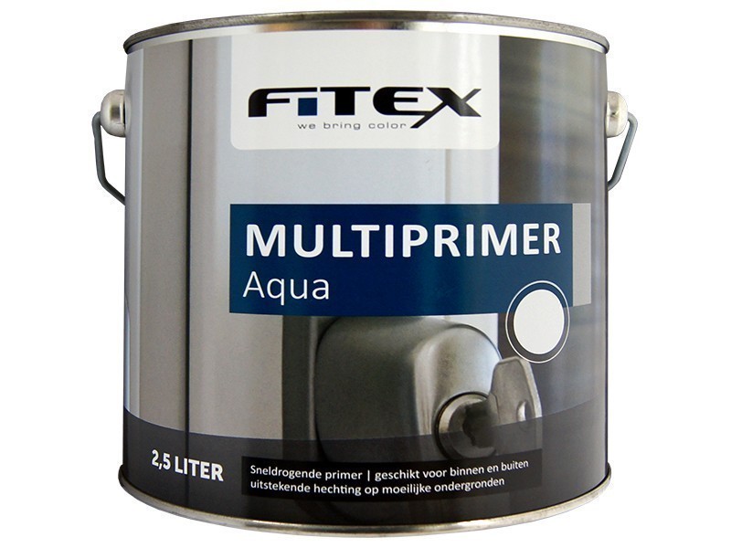 Fitex Multiprimer Aqua 2,5L Kleurkeuze.