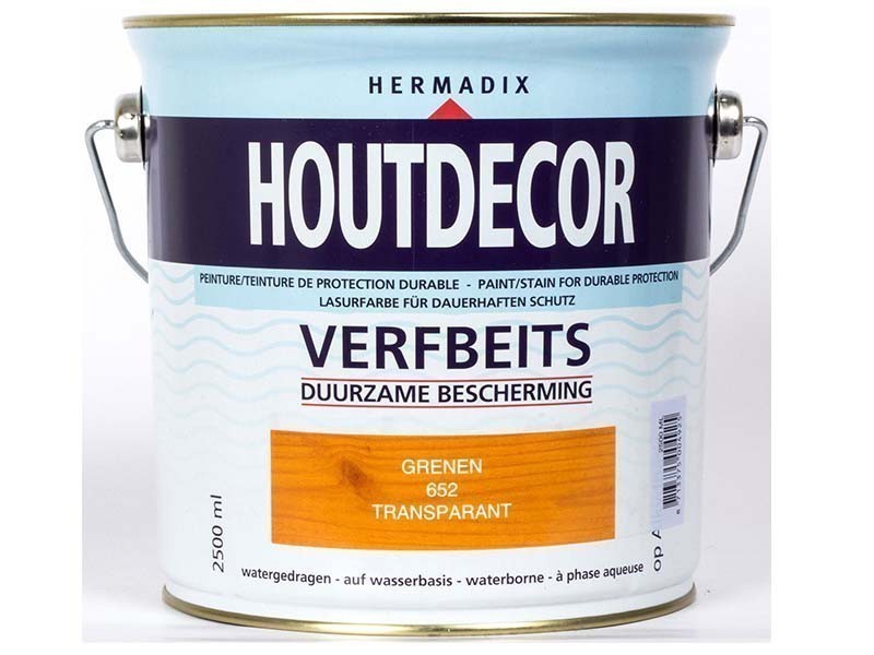 Hermadix Houtdecor Verfbeits transparant 652 grenen 2,5L