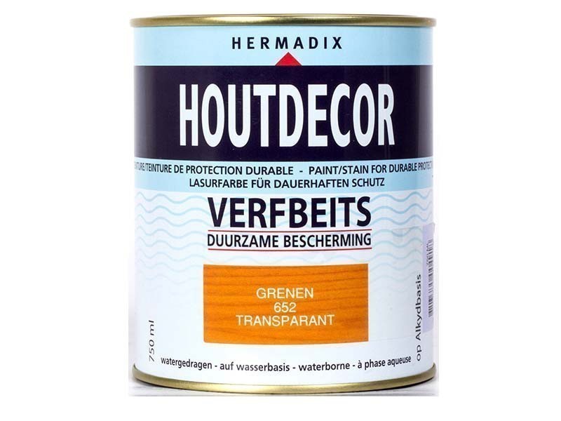 Hermadix Houtdecor Verfbeits transparant 652 grenen 0,75L