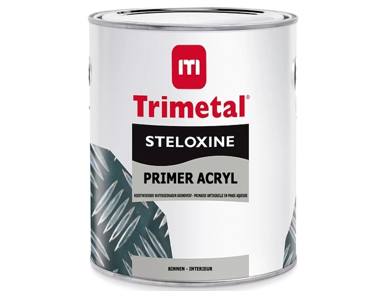 Trimetal Steloxine Primer Acryl 1L. RAL 9016