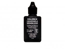 Colorex universele mengkleur zwart 25ml
