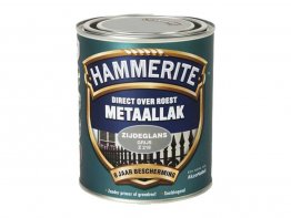 Hammerite metaallak zijdeglans grijs 0,75L