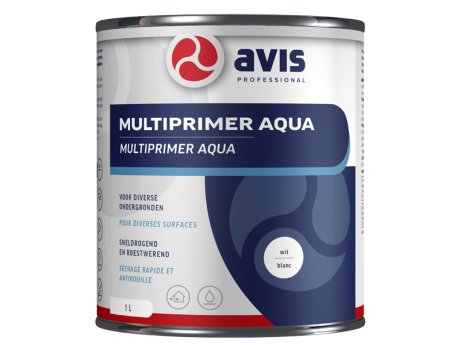 Avis Multiprimer aqua zwart 1L