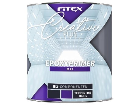 Fitex Creative Plus Industriele Epoxy Primer 2C 0,75L Wit A-B