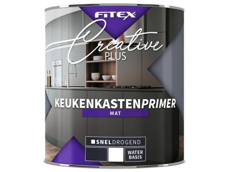 Fitex Creative Plus Keukenkasten primer 0,75L Wit