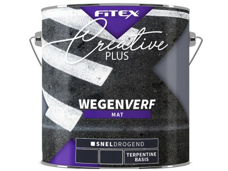 Fitex Creative Plus Wegenverf 2,5L Wit