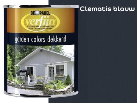 De Parel Verfijn Garden Colors 0,75L. 18 Clematis Blauw