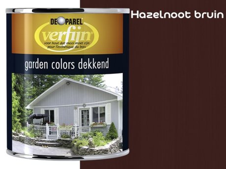 De Parel Verfijn Garden Colors 0,75L. 06 Hazelnoot Bruin