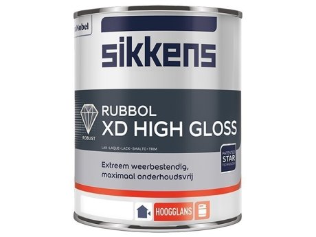 Sikkens Rubbol XD High Gloss 0,5L in Authentieke Kleuren